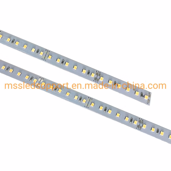 2835 5630 120LED 72LED 60LED Ww Cw Tiras de LED rígidas 12V 5730 Barra de LED Tira de LED rígida para armario