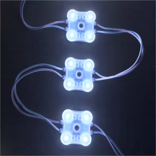 Módulo LED Samsung de color blanco impermeable para exteriores DC12V 2835 utilizado para señalización
