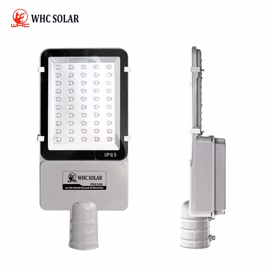 Luz solar LED 25W 50W 80W Lámparas Sensor Alumbrado público Bombillas para césped y jardín Lámpara de ahorro de energía Inundación Iluminación exterior Reflector Sistema de energía Controlador de luz