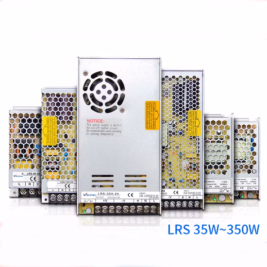 35W SMPS Salida única CA 220V a CC 5V 12V 24V 36V 48V CC Fuente de alimentación conmutada LED con CE, RoHS (LRS