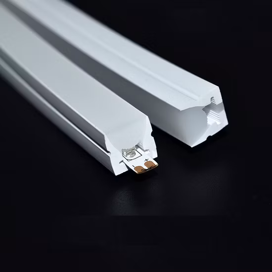 Luces LED SMD 2835 flexibles de neón de silicona impermeables LED de 5 mm