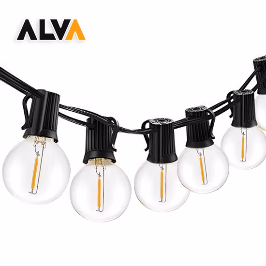 1.8m 3m 5m Decorative Christmas Decoration Lamp Spotlight Bulb Ornament Outdoor Party Craft Motif Festival LED String Motif Light