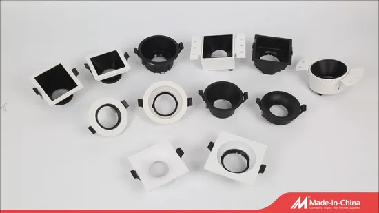 GU10 MR16 LED Recessed Down Light Trim Spotlight Housing Downlight
