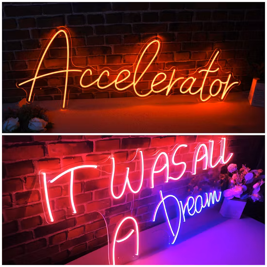Drop Shipping China Factory Birthday Party Decor LED Neon Light