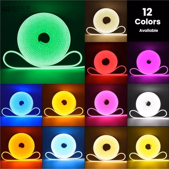 480LEDs DC24V 2700K/3000K/4000K/6000K IP20 IP65 IP66 IP67 IP68 COB LED Strip Light for Christmas Decoration
