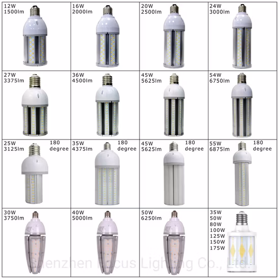 5W A60 A19 E26 E27 9W 10W High Power Corn Street Energy Saving Garden Lighting Headlight Halogen Filament Spotlight Lamp E27 Fog Auto Replacement LED Light Bulb
