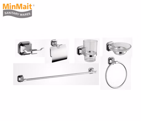 Zinc Economic Sanitary Ware Soap Dispenser Paper Holder Bathroom Accessories