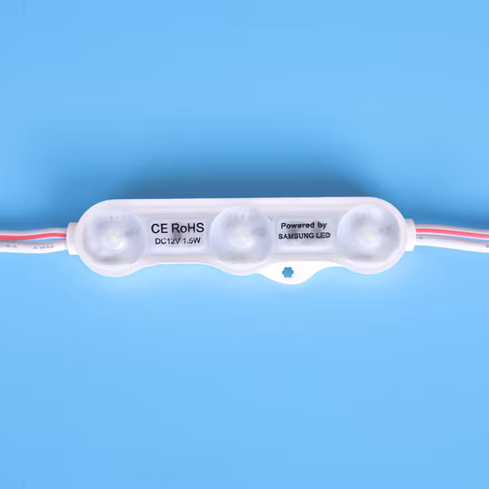Outdoor DC12V 2835 Waterproof White Color Samsung LED Module Used for Signage