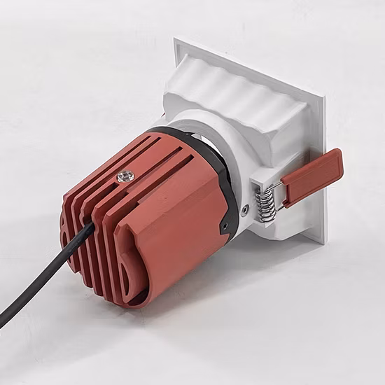 Allway Commercial Wall Washer Down Light Recessed LED Slim Square Downlight